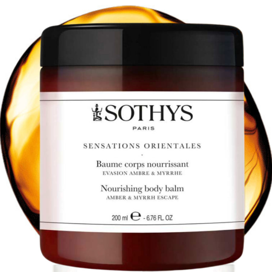 Baume corps nourrissant Sothys - Évasion Ambre et Myrrhe : enrichi en agents nutriréconfortants