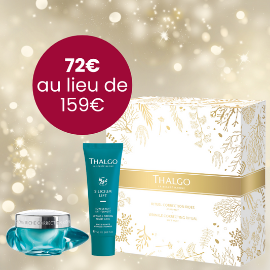 Rituel Anti-Rides Thalgo - Crème Riche Correction Rides + Soin de Nuit Lift Fermeté OFFERT