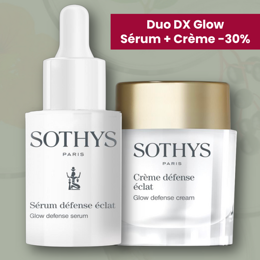 Pack Sothys - DX Glow - Crème Défense Éclat + Sérum Défense Éclat