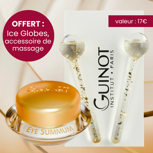 Pack - Baume Eye Summum + Ice Globes, accessoire de massage OFFERT