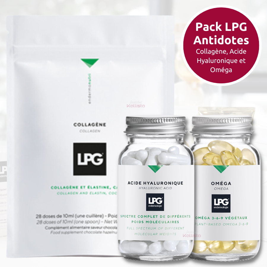 Pack - Trio Antidotes - Collagène, Acide Hyaluronique et Oméga