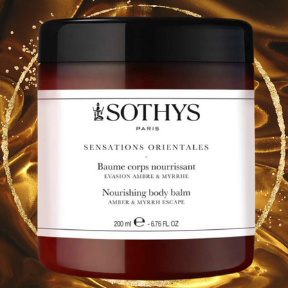 Baume corps nourrissant Sothys - Évasion Ambre et Myrrhe : enrichi en agents nutriréconfortants